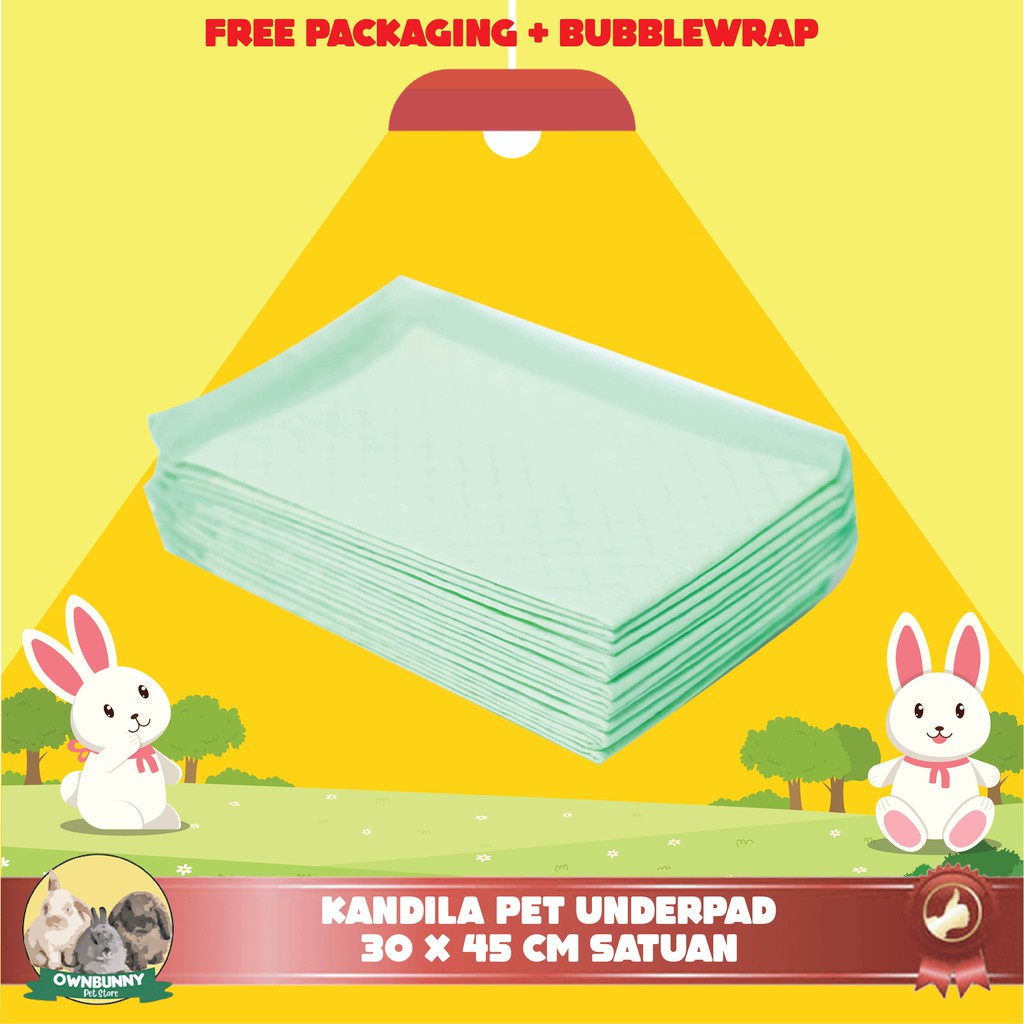 KANDILA PET UNDERPAD 30 X 45 CM ( SATUAN )