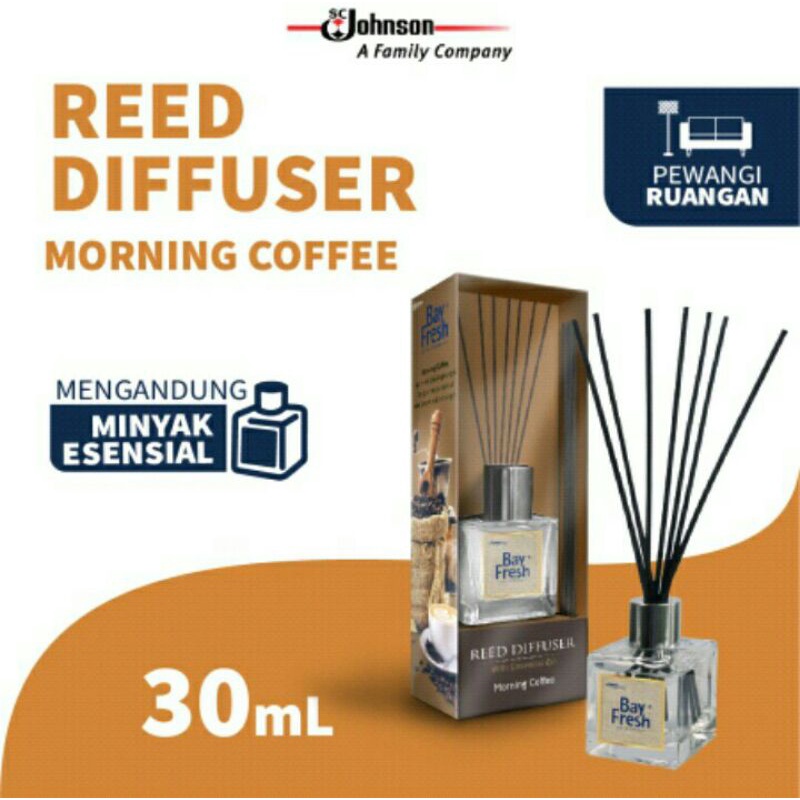 Bay fresh reed diffuser morning coffee