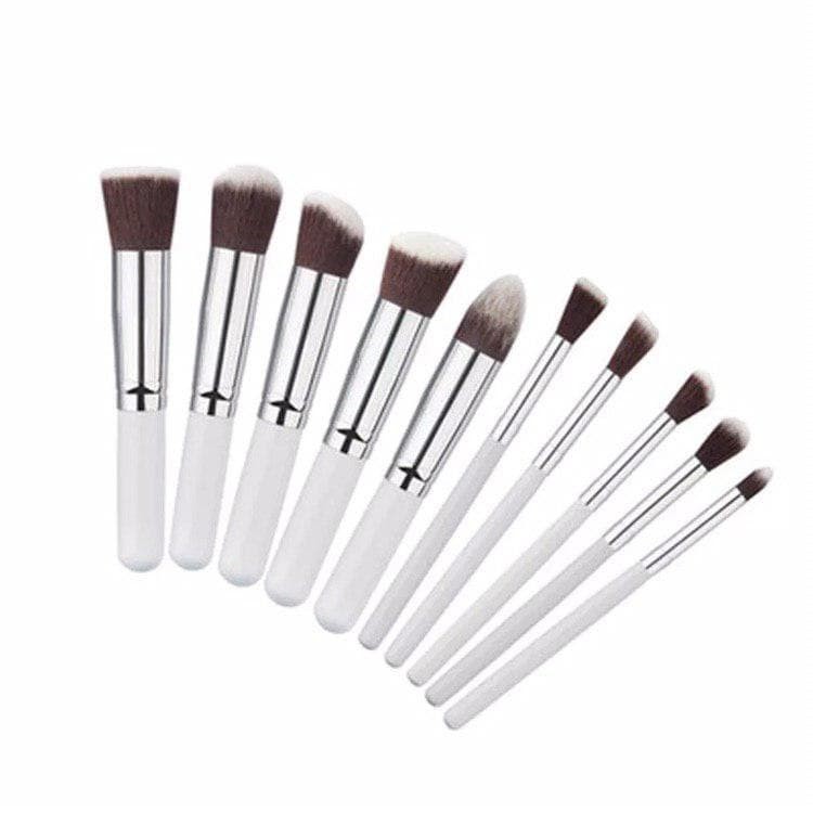 Kuas Makeup Brush Set Kuas Make Up Kosmetik Wajah Mata 10 PCS - Make Up Set / Kuas Contour isi10