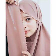 Bergo Maryam Laser Cut Jilbab Instan Tali Laser Diamond
