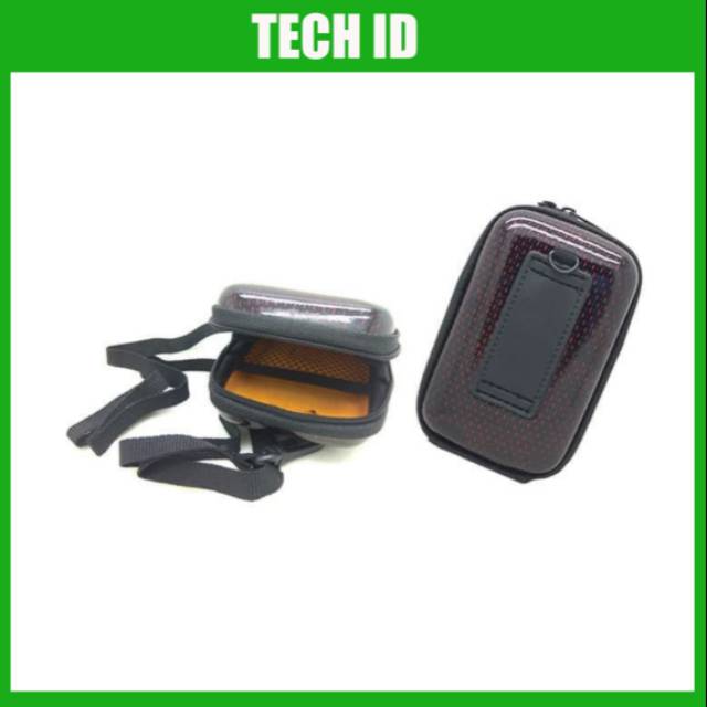 Tas kamera kantong kamera Hardcase Camera Glitter