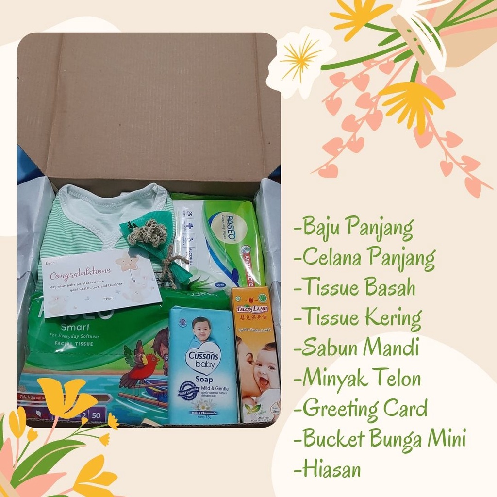 

HAMPERS - GIFT BOX - KADO - HADIAH - NEWBORN - BAYI BARU LAHIR 1