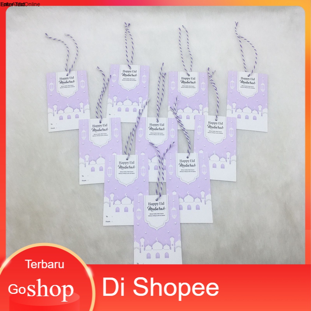 

PROMO!!! TAG KARTU LEBARAN / IDUL FITRI / EID MUBARAK READY STOCK