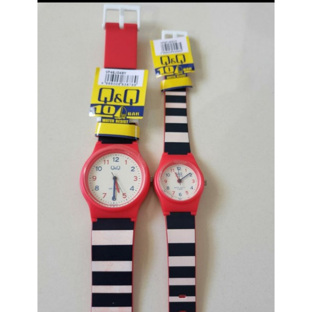 QQ Original Couple VP46J - 47J Jam Tangan - Karet