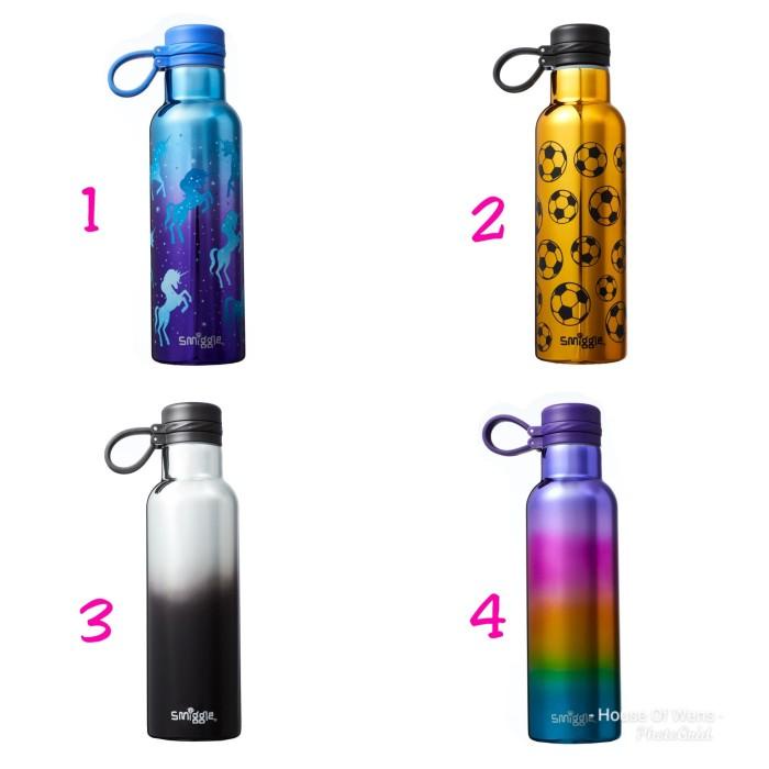 SMIGGLE SPORT STAINLESS STEEL DRINK BOTTLE - BOTOL MINUM SMIGGLE