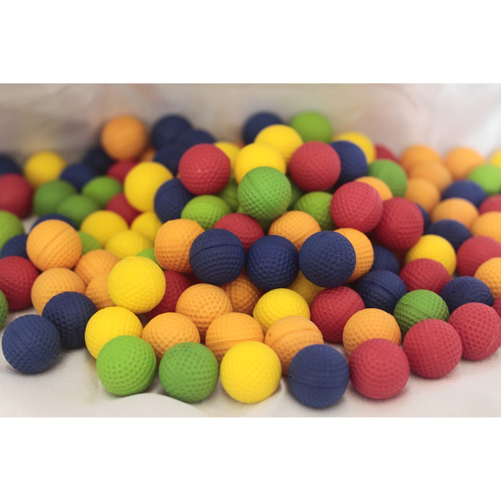 Red - Nerf Rival Rounds Balls Ammo - Peluru Bola Nerf Rival
