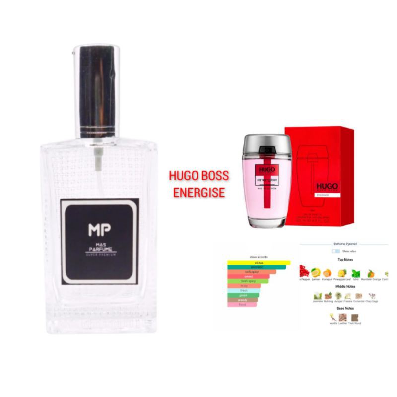 PARFUM PRIA HUGO BOSS ENERGISE 99% SETARA ORIGINAL