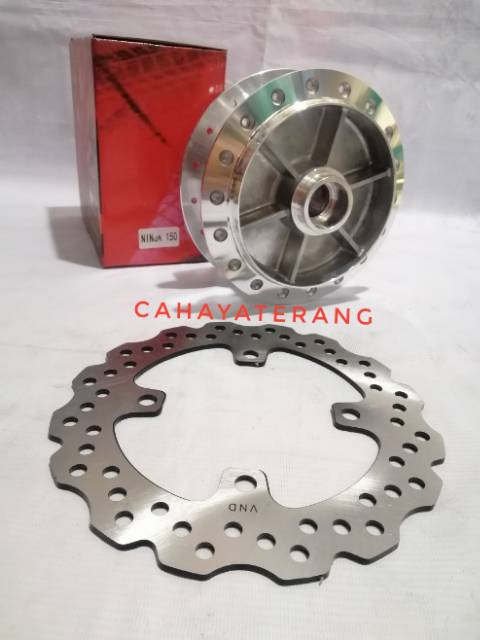 Tromol Trombol Belakang Model VND + Piringan Cakram. Kawasaki Ninja 150R - Ninja RR / 2TAK