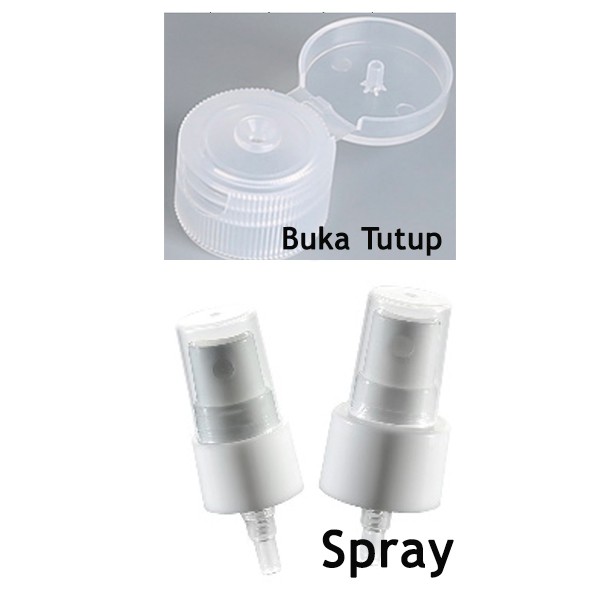 Adda Home - Botol Spray Pet Semprot Transparan Kosong Bening Plastik Refill Sanitizer