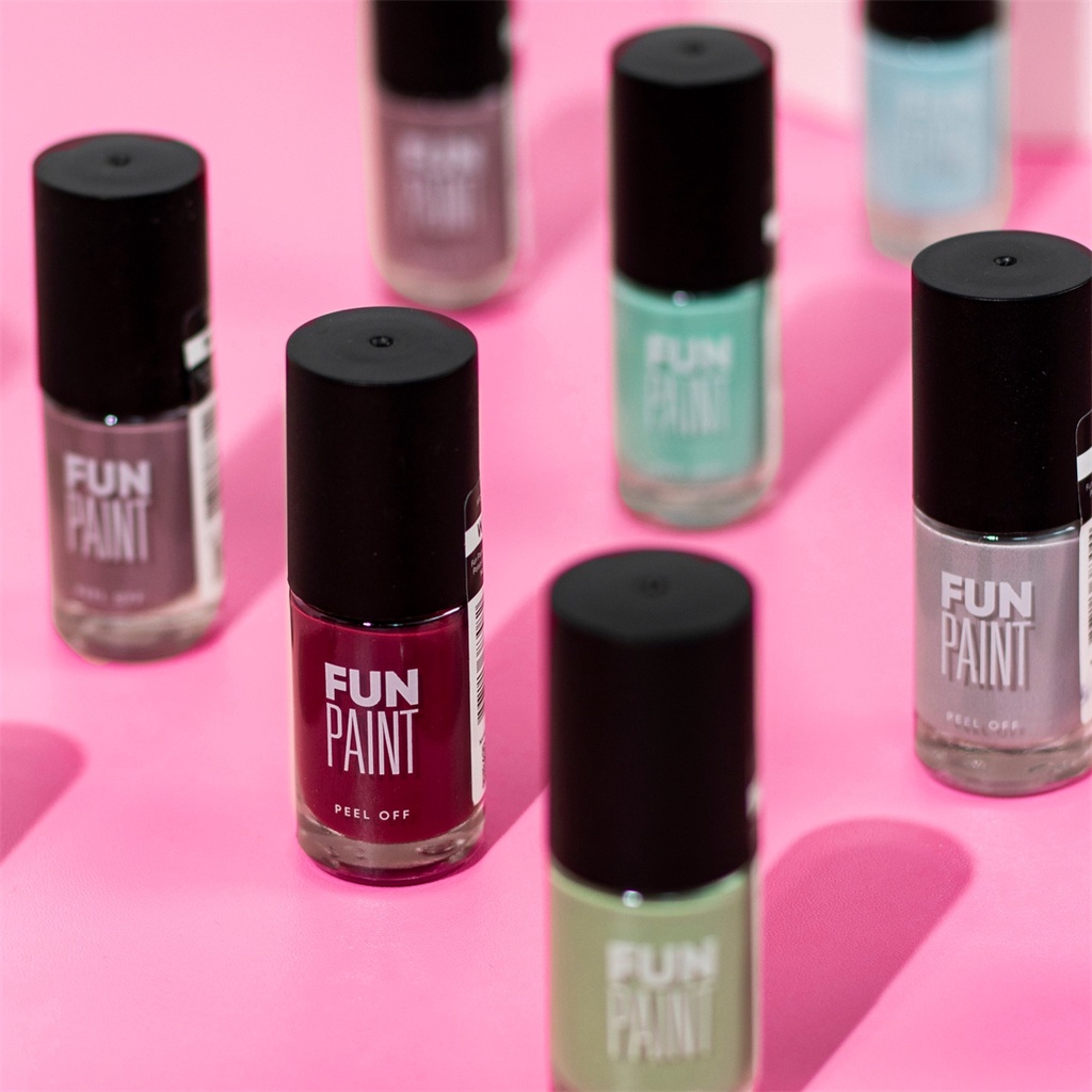 MINISO  Nail polish/ kutek peel off gel miniso! nail polish Miniso