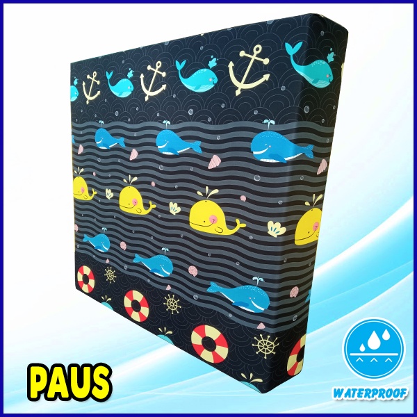 Sarung Kasur Resleting Waterproof Anti Air / Sarung Kasur Busa Inoac Waterproof / Sprei Waterproof Resleting-4