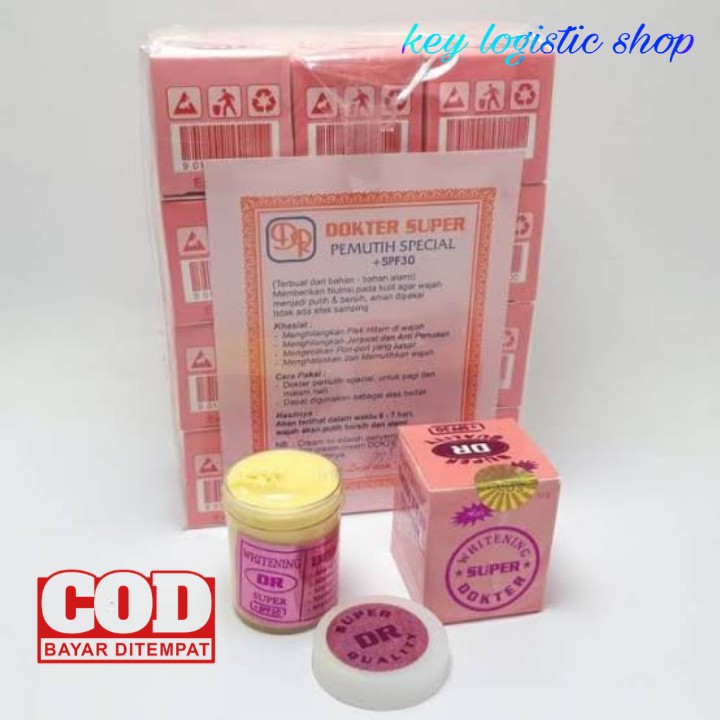 Cream DR Pink Super Whitening Pemutih Dengan SPF 30