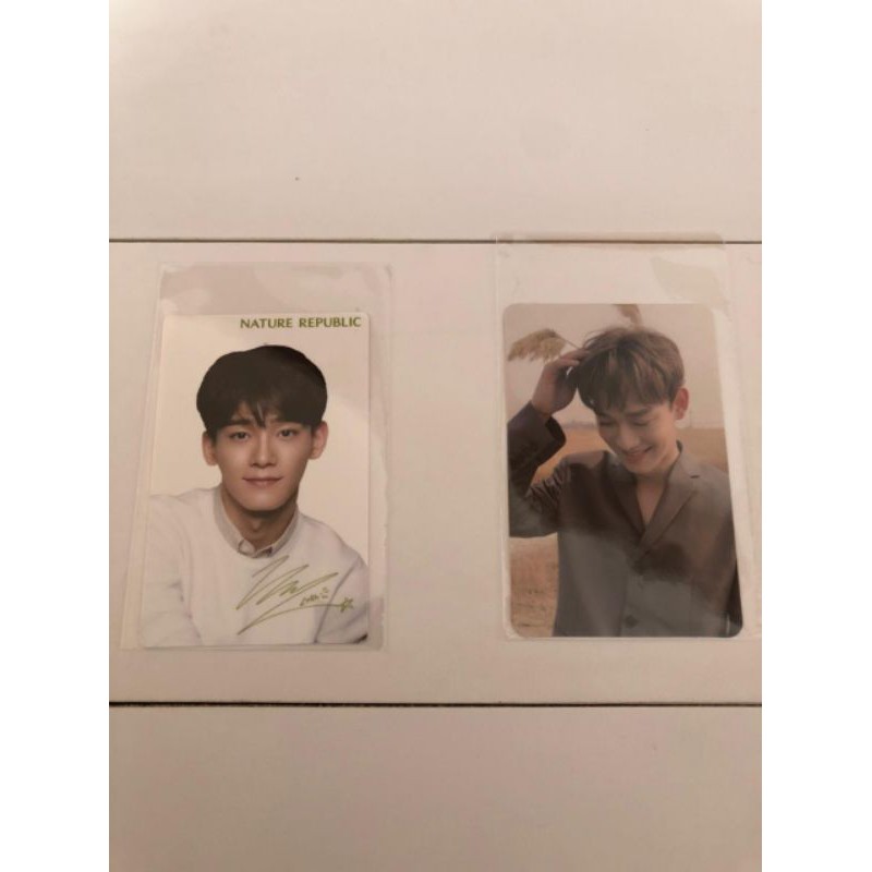 Photocard Chen ilalang kihno