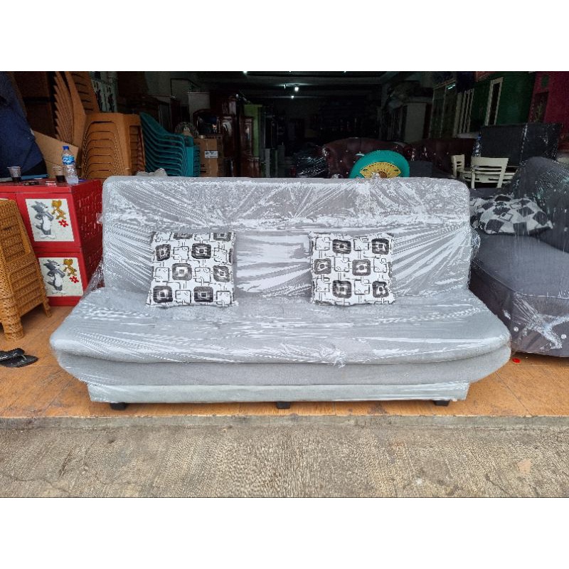 (Free Ongkir) Sofa Bed Santai Murah Beludru