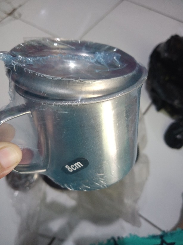 Mug Stainless Steel 8cm