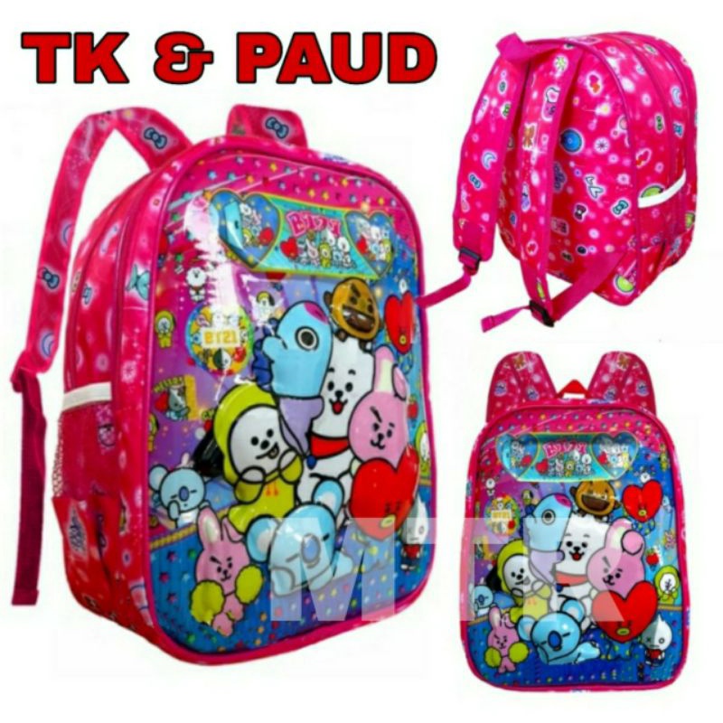 TAS RANSEL ANAK TK&amp;PAUD, BERHADIAH BOTOL MINUM PLASTIK