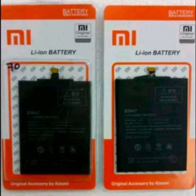 BATERAI BATRE BATTERY XIAOMI REDMI 3 3S 4X BM47 ORIGINAL