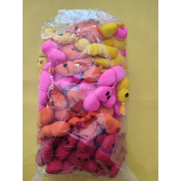 Mainan Boneka Tepung Isi 100 Pcs