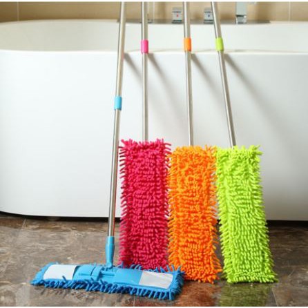 Magic Mop Fiber Clean Chenille Pembersih Lantai Serbaguna Peralatan Kebersihan Praktis