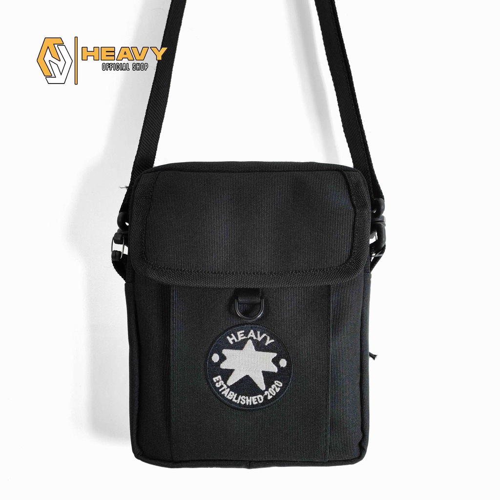 Heavy Cross Body Bag Crowd | Sling Bag Heavy Kanfas Premium | Tas Selempang Pria/ Wanita Pouch