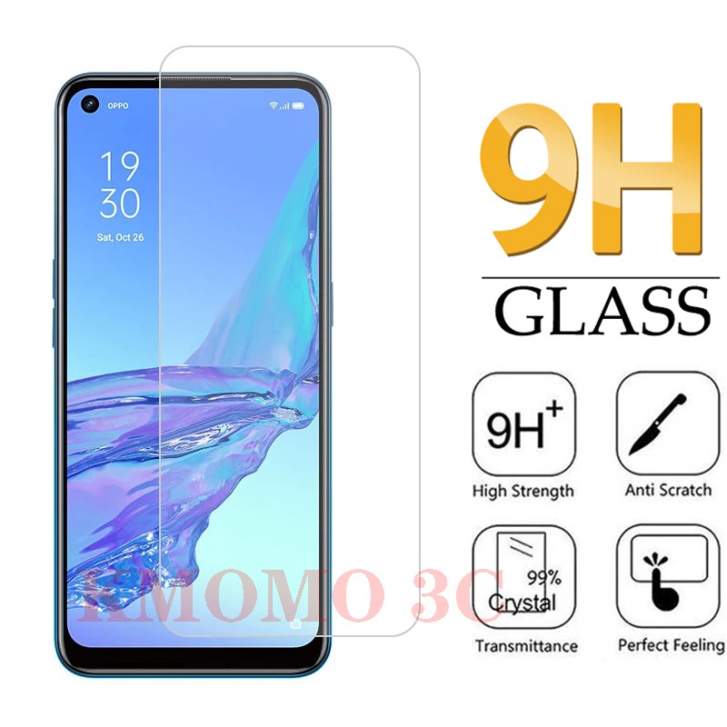 Pelindung Layar Tempered Glass 9h Untuk Oppo A54 A92 A15S A94 A31 A74 A53 A93 A73 A12 A15 A52 A3S A5S A83