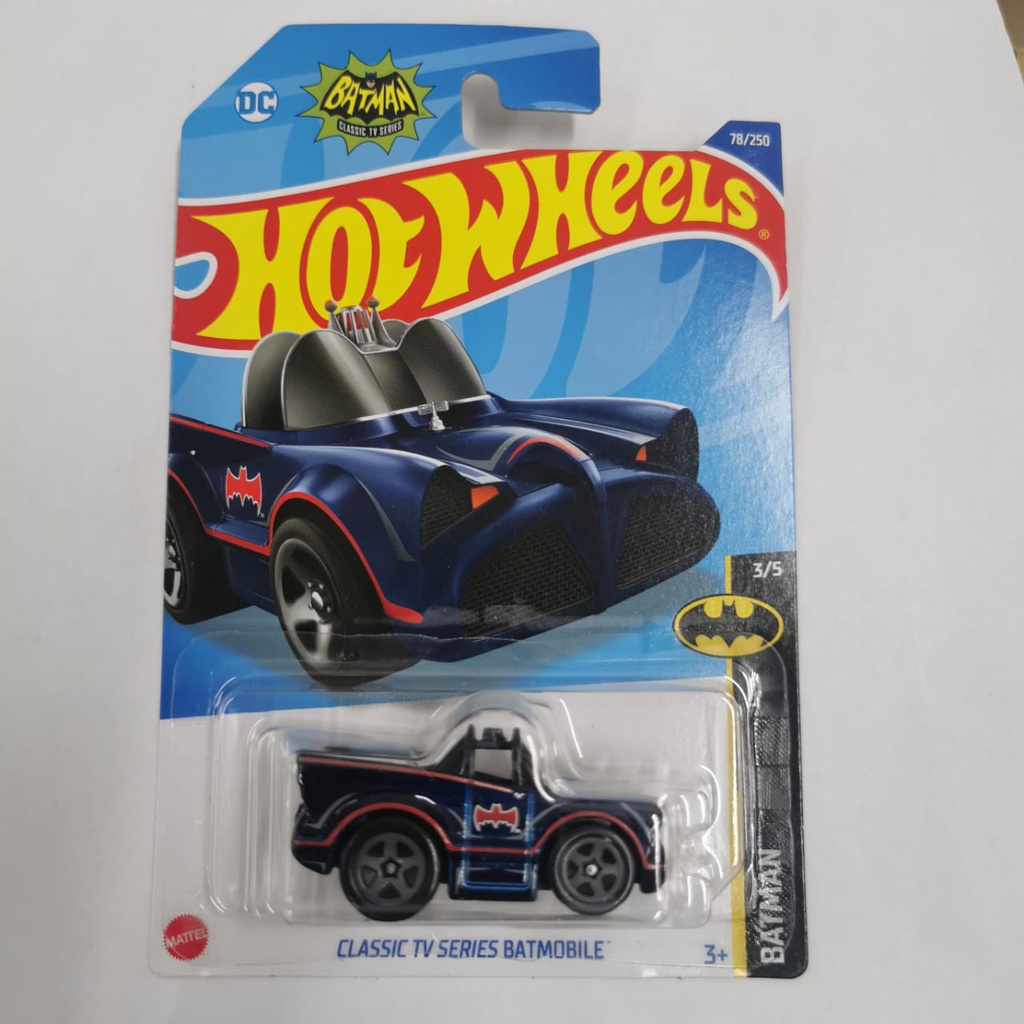 Hot Wheels J22 CLASSIC TV SERIES BATMOBILE BIRU BATMAN BIRU HW Hotwheels