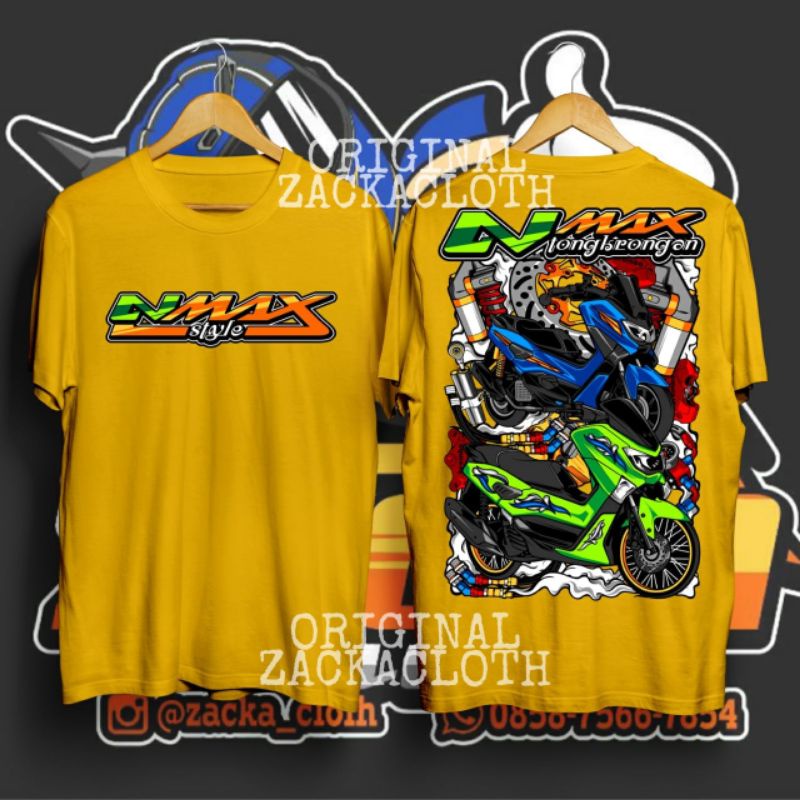 kaos NMAX/KAOS Motor nmax/kaos modifikasi NMAX/KAOS NMAX JARIJARI/ kaos Original motor nmax/ kaos mo