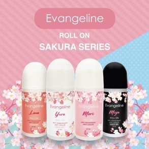 ✦SINAR✦ Evangeline Deodorant Roll On Sakura Series - 50ml