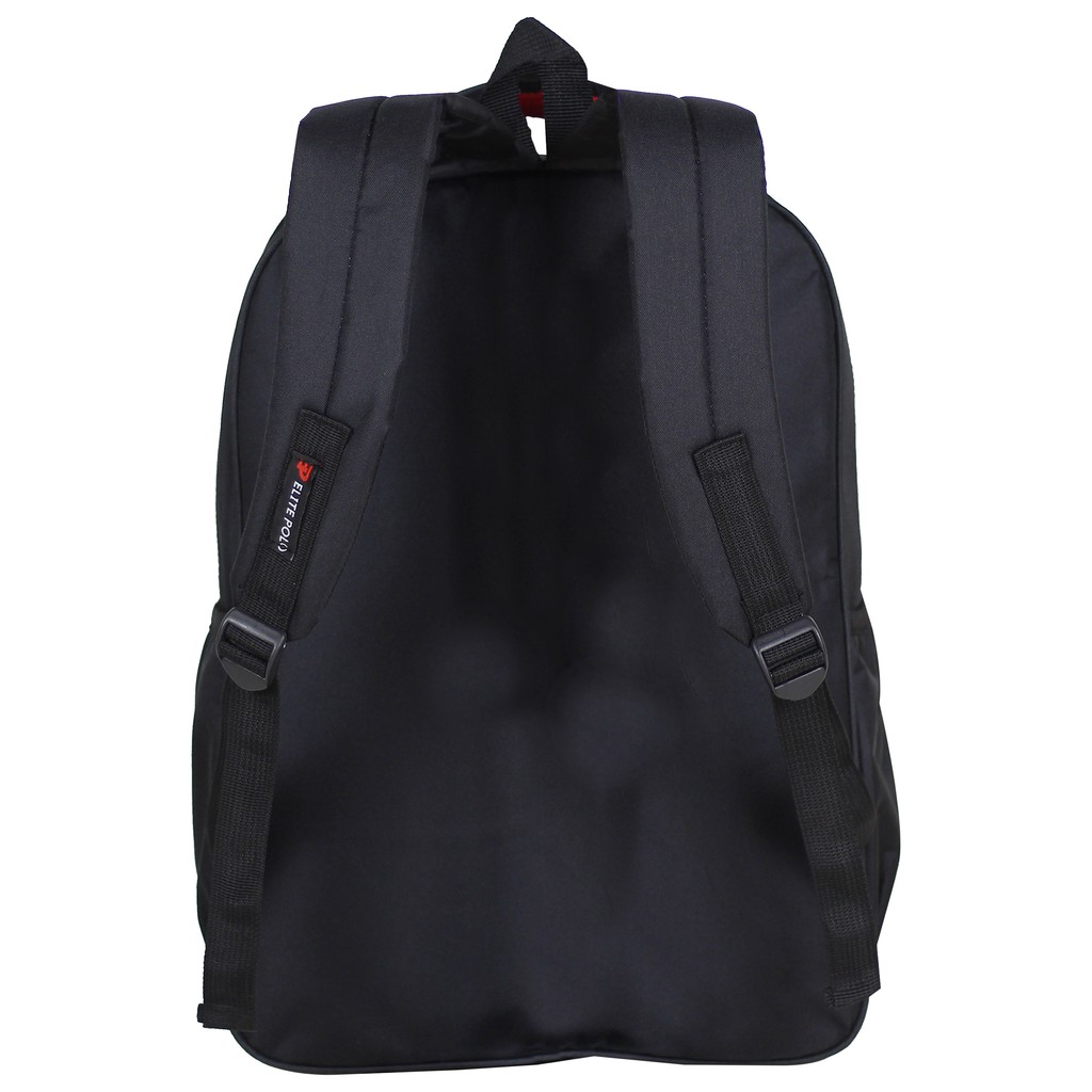 Tas Ransel Elite Polo Sekolah SD SMP SMA Kuliah Kerja Kantor Pria Dinas Backpack Rangsel Punggung Backpack Anak SD SMP Muat Laptop 15 Inch termurah Tas POLO Pria Bahan Impor Jahitan Kuat Bonus Raincover