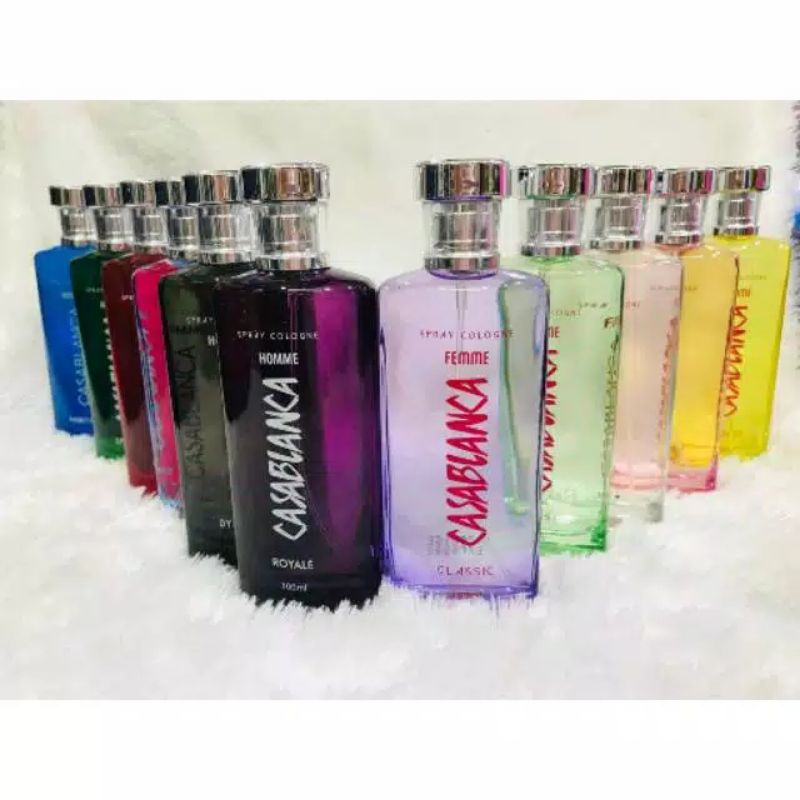 CASABLANCA SPRAY COLOGNE HOMME~FEMME ORIGINAL 100%