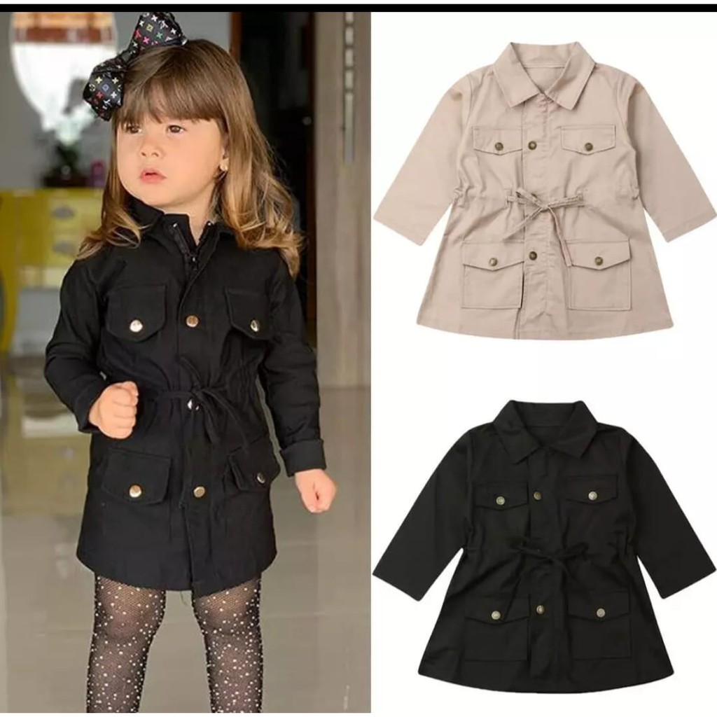 QFS KIDS BLEZER WD / HITAM / CREAM / TERBARU / TERMURAH