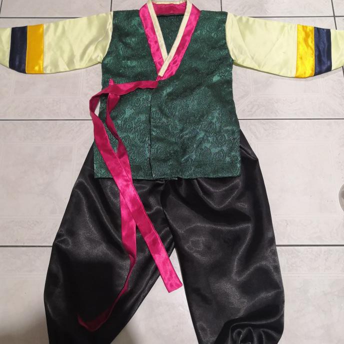 hanbok anak baju adat tradisional korea laki laki costume kostum
