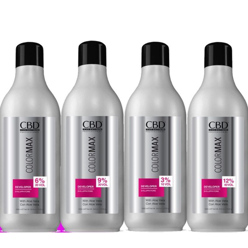 CBD profesional colormax Developer oxydant 1000ml hair color keratin