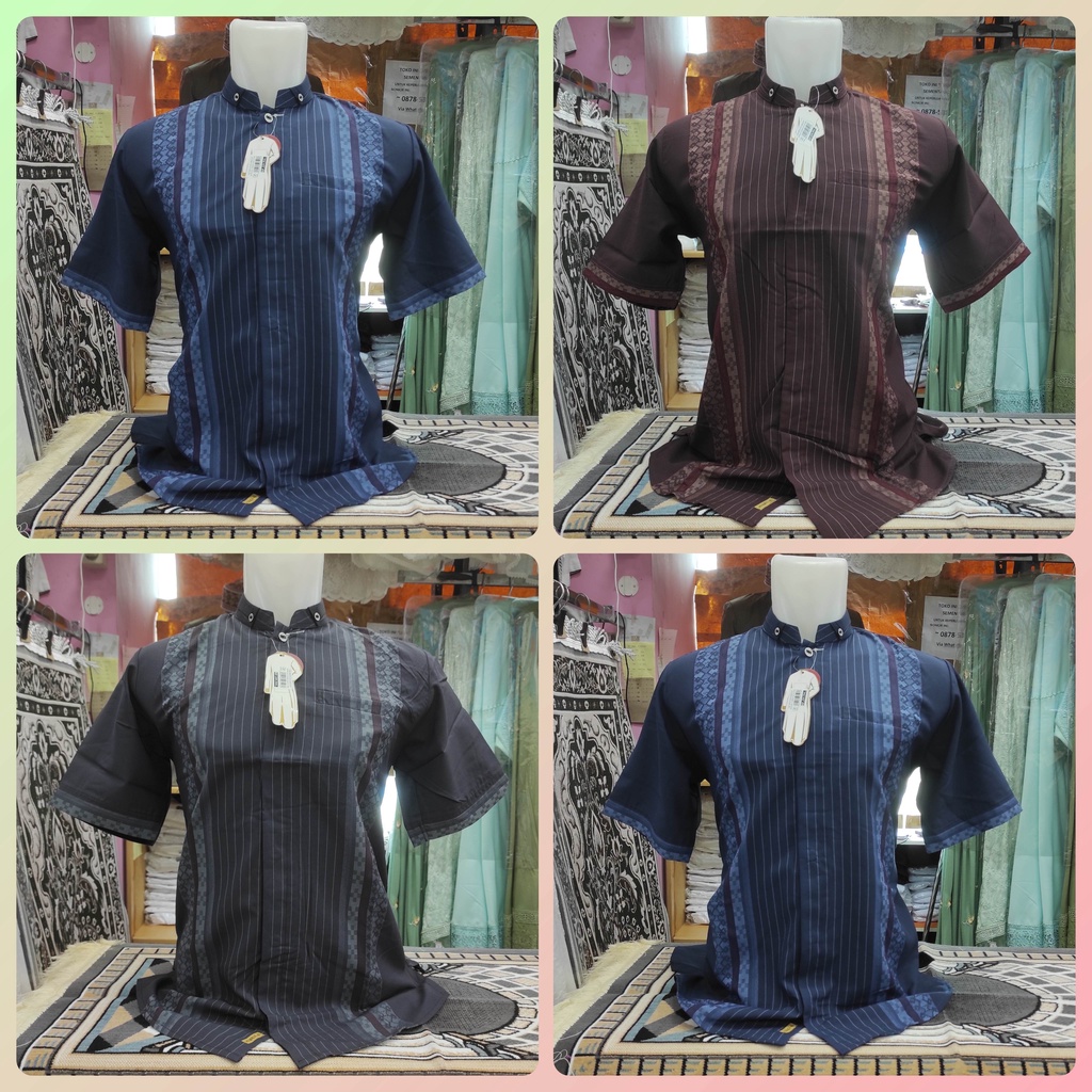 Baju Takwa Koko Al-Zabbar Songket - Lengan Pendek