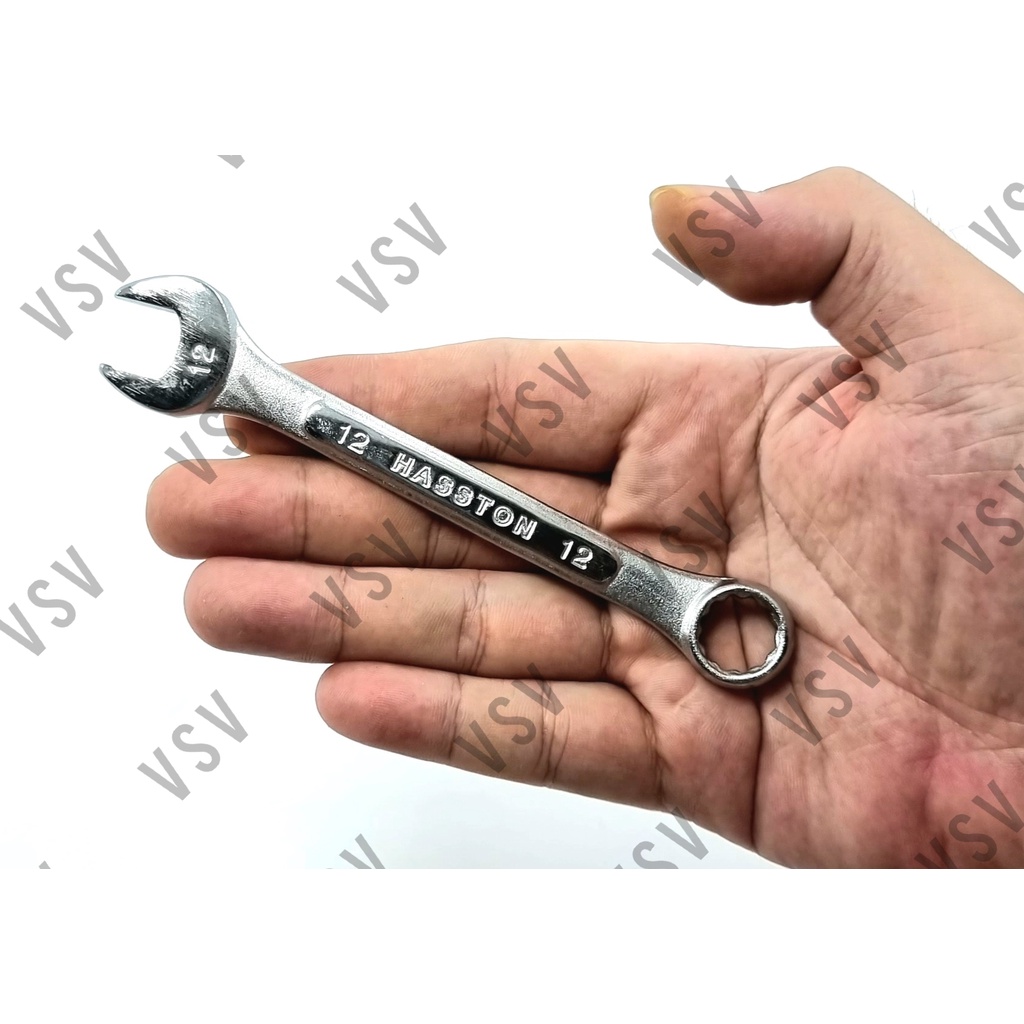 HASSTON Kunci Ring Pas 12mm Combination Wrench 12mm Ringpas 12mm Spanner