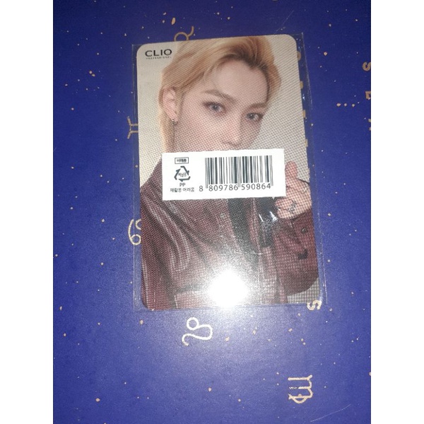 official photocard benefit clio spicy felix straykids