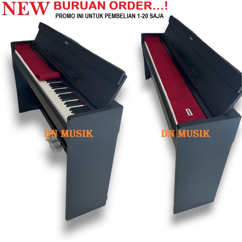 RK Cover Kursi Piano Yamaha Akustik Cover Piano Kawai