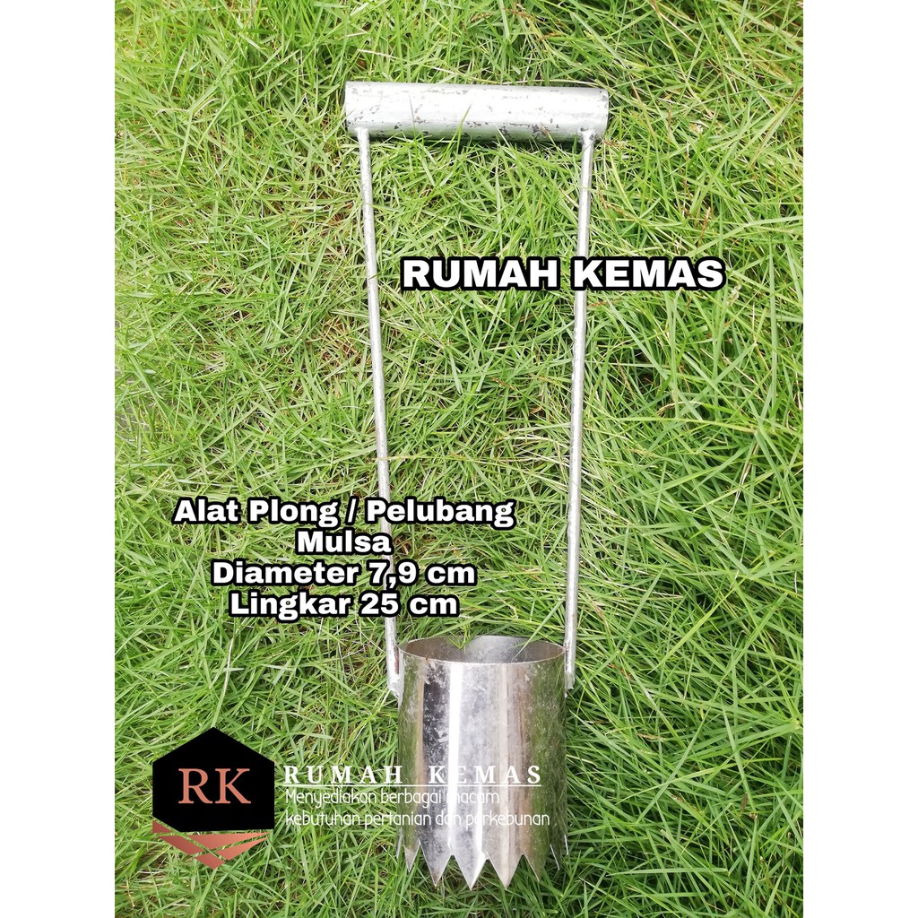 [ COD ] Alat Plong / Lubang Mulsa Pelubang Mulsa Ukuran Lingkaran 25 cm Diameter 7.9 cm