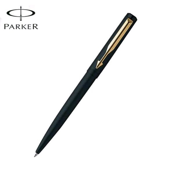 

pulpen parker black gold alat tulis kantor