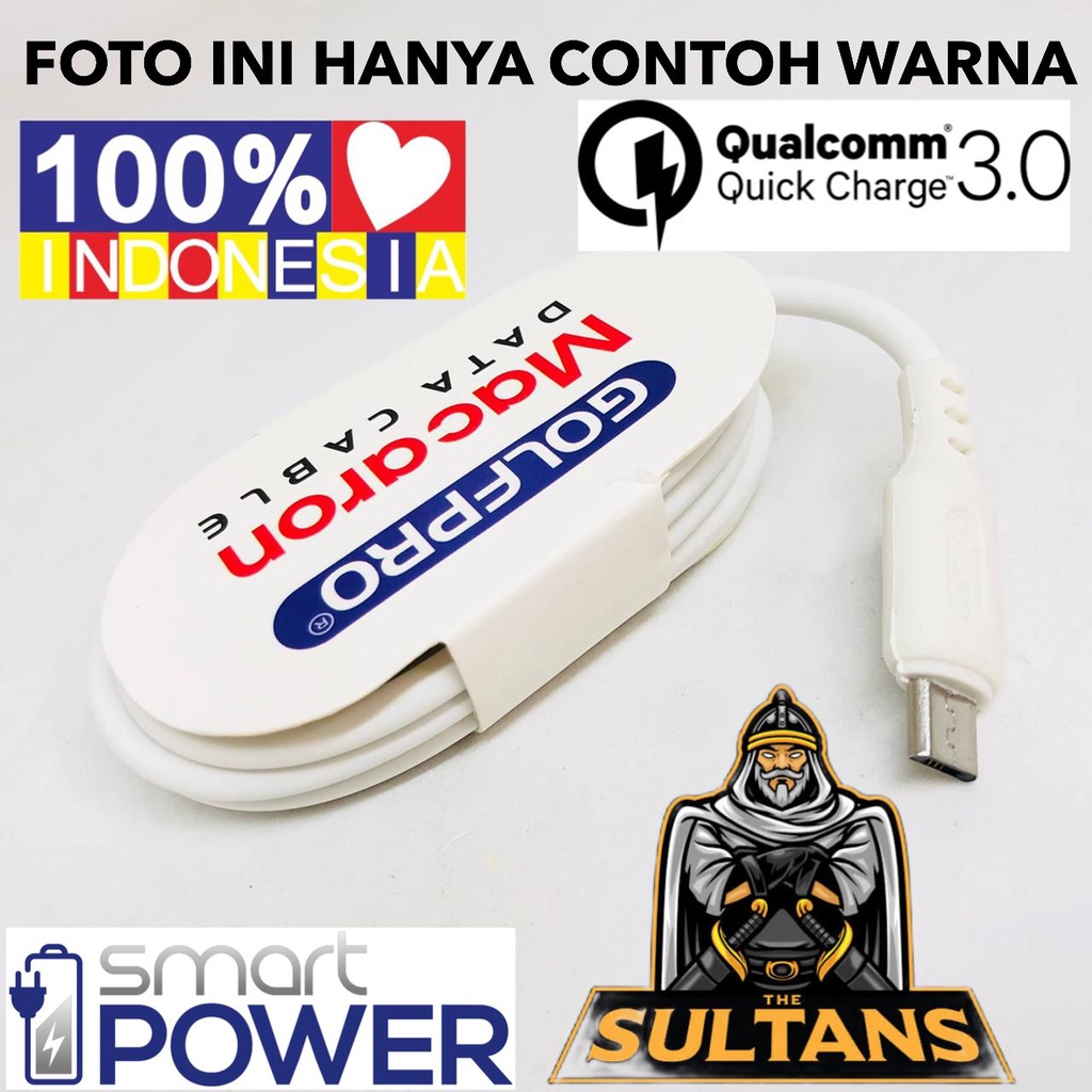 MINIGO Kabel Data Macaron Micro USB Support Fast Charging TYPE MICRO-USB I-PHONE DAN TYPE-C