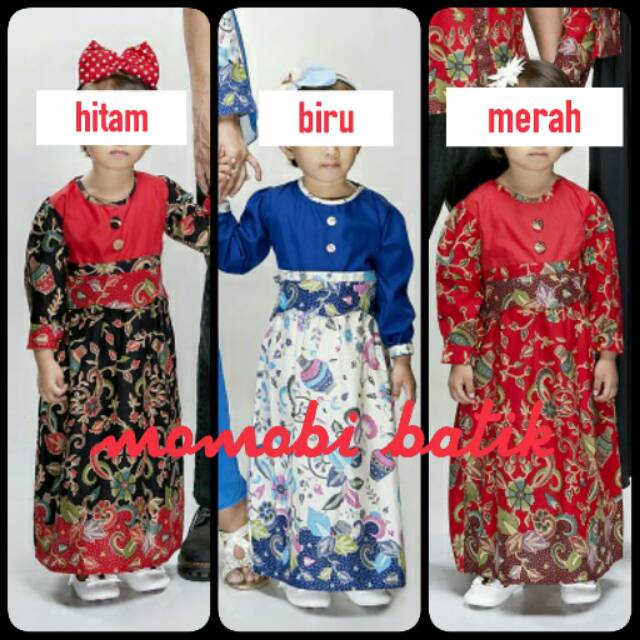 Paling Murah Gamis Batik Anak Azizah Gentong 1DbO6RtK8dbVa