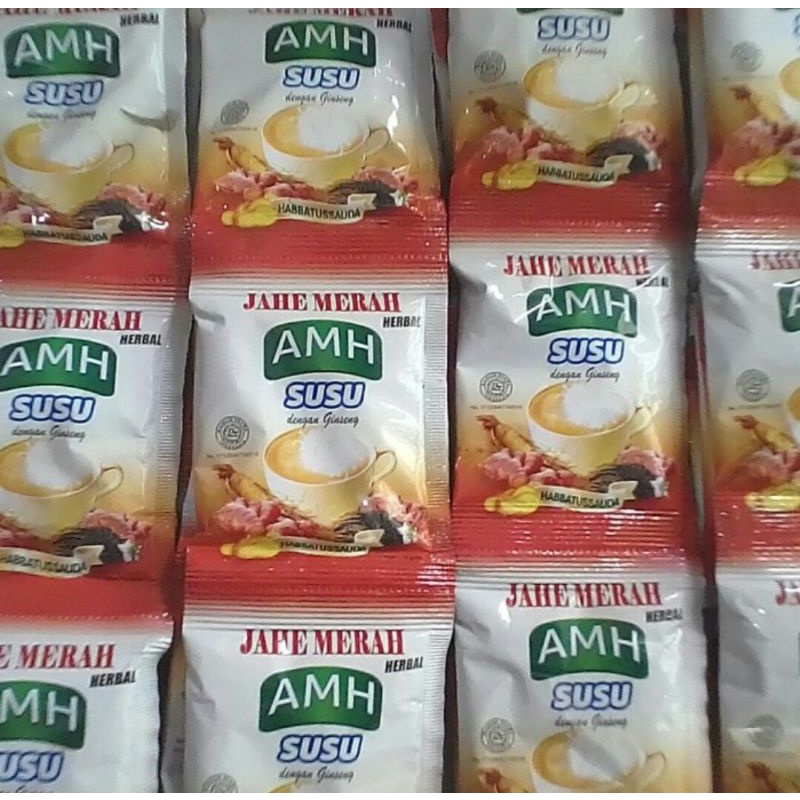 Jual Amh Jahe Merah Susu Renceng Shopee Indonesia