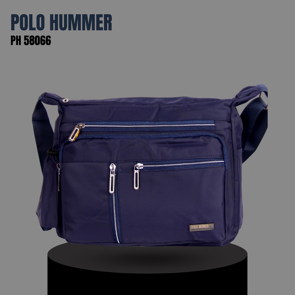 Tas Selempang Besar Wanita Pria Slingbag Import - POLO HUMMER