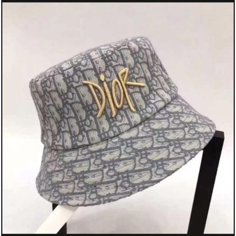 COD TOPI DIOR CANVAS BUCKET PREMIUM QUALITY IMPORT