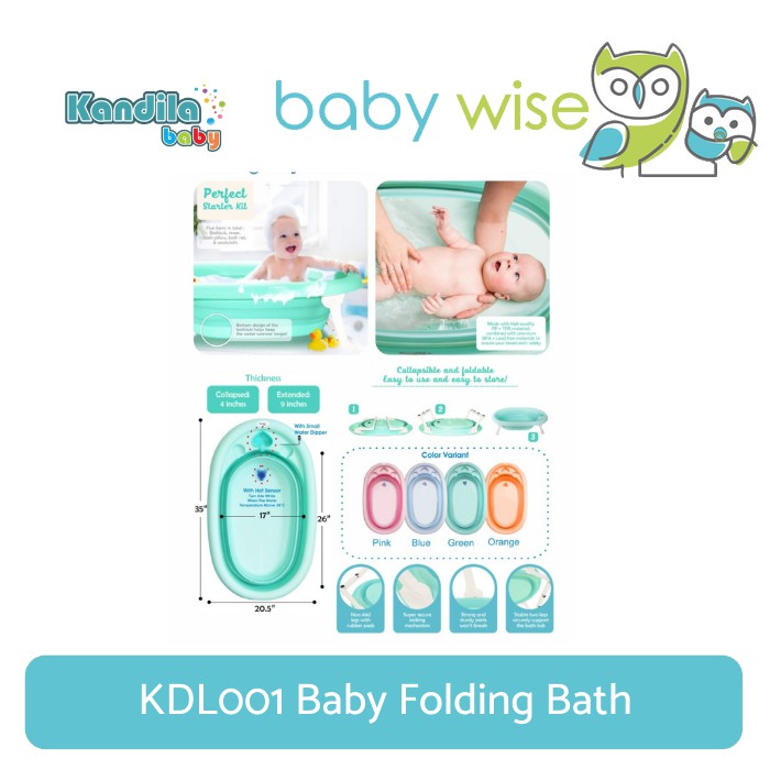 Kandila KDL001 Baby Folding Bath