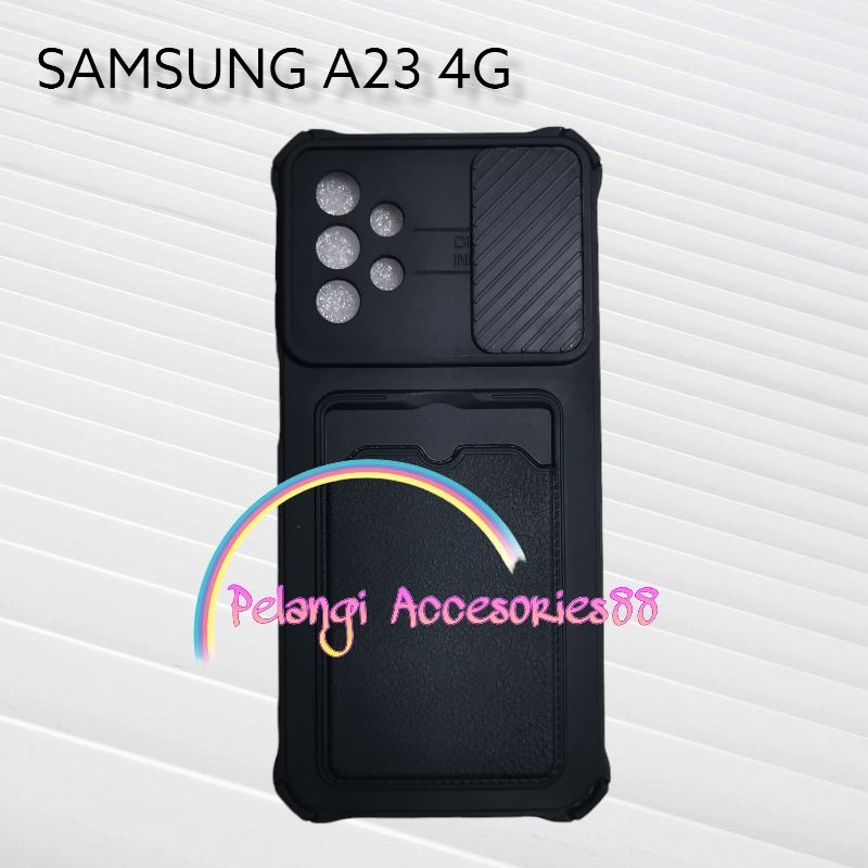 CASE SAMSUNG A23 4G / A23 5G SOFTCASE SLEDING WARNA WARNI