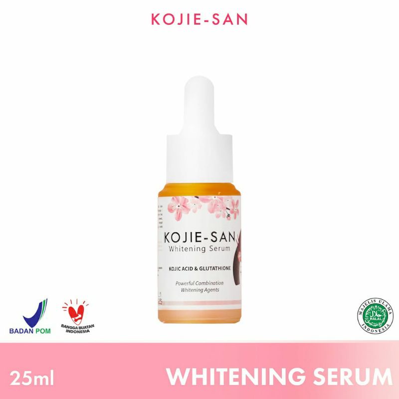 KOJIE SAN SERUM WHITENING KOJIE ACID &amp; GLUTATHIONE 25ML [BPOM]