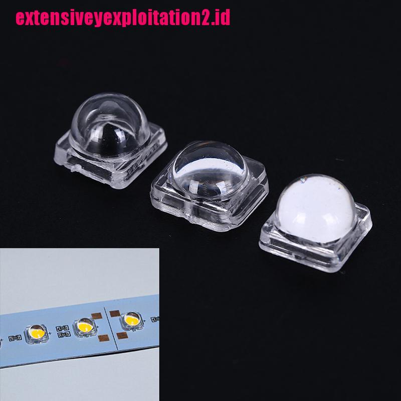 &lt; E2id &amp; &gt; 50pcs Lampu led 5050smd 30 60 120 Derajat Cembung