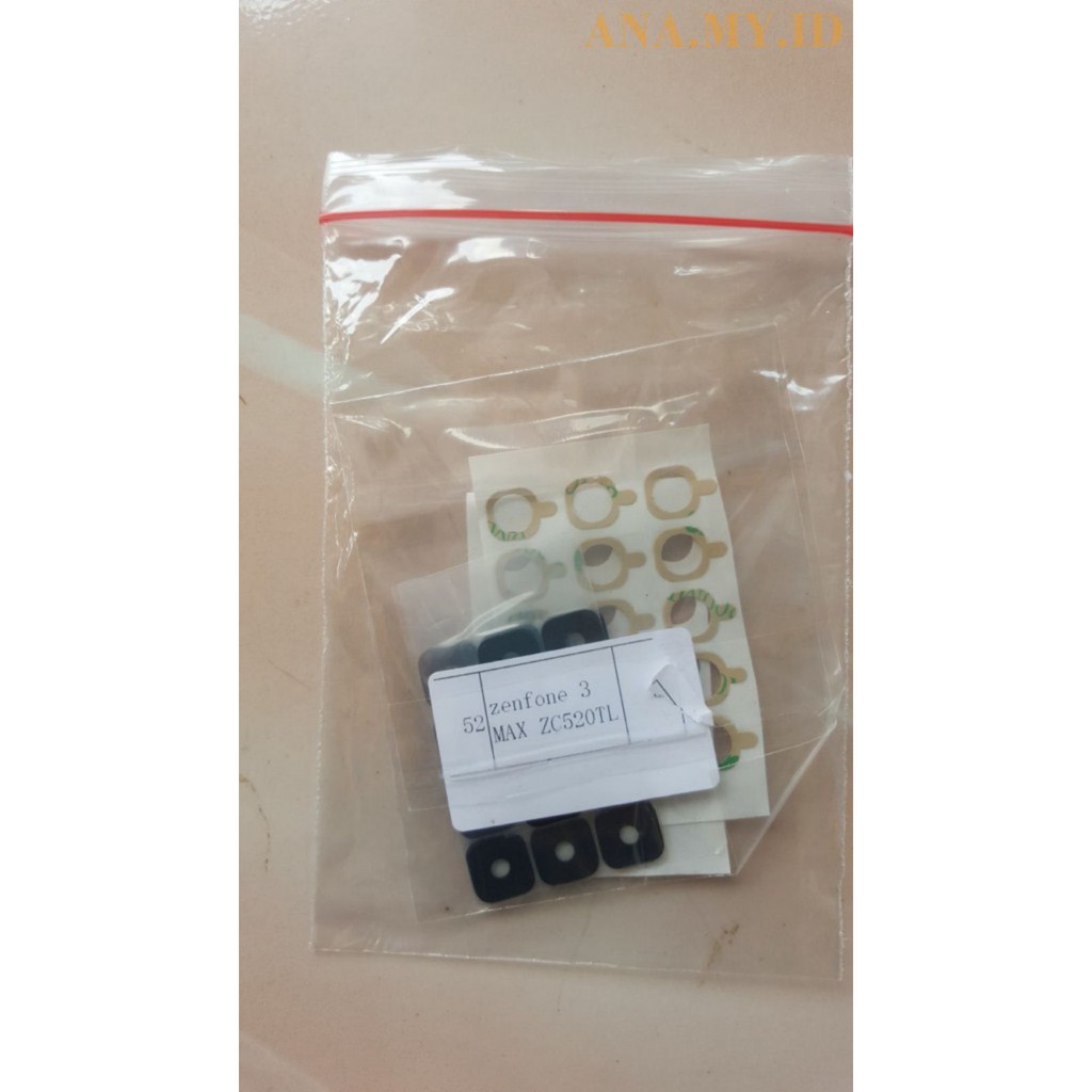 Kaca kamera bahan kaca ZENFONE 3 MAX ZC520TL kaca kamera lensa kaca