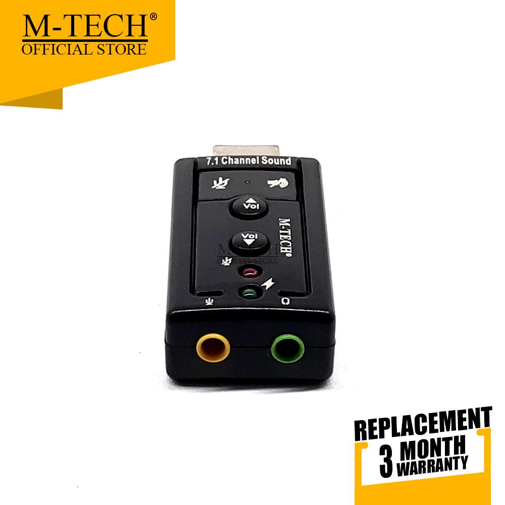Jual MTech Original Converter USB Sound 7.1 Usb to Jack Sound Card